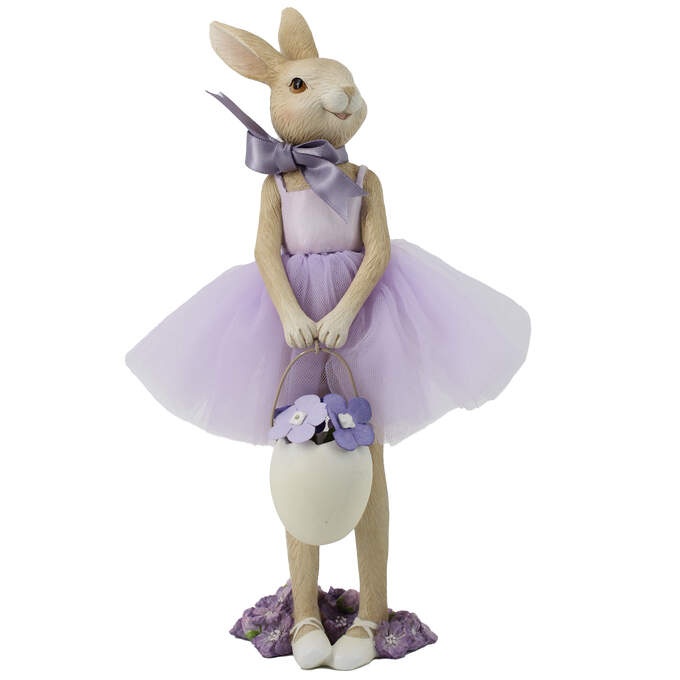 Hase im Tütü flieder