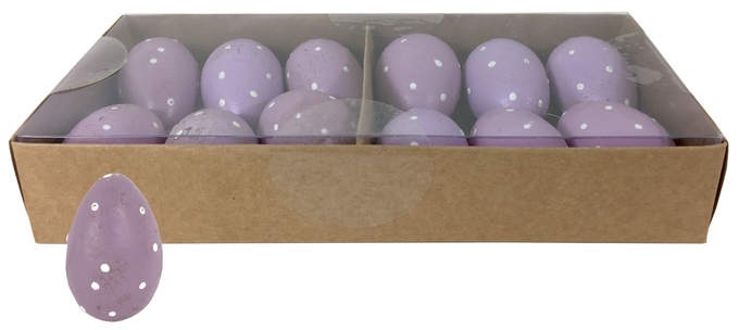 Holzeier Box flieder 12 Stck