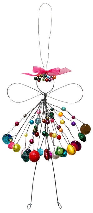 Perlen Ballerina bunt