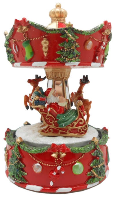 Spieluhr Karusell m. Elch