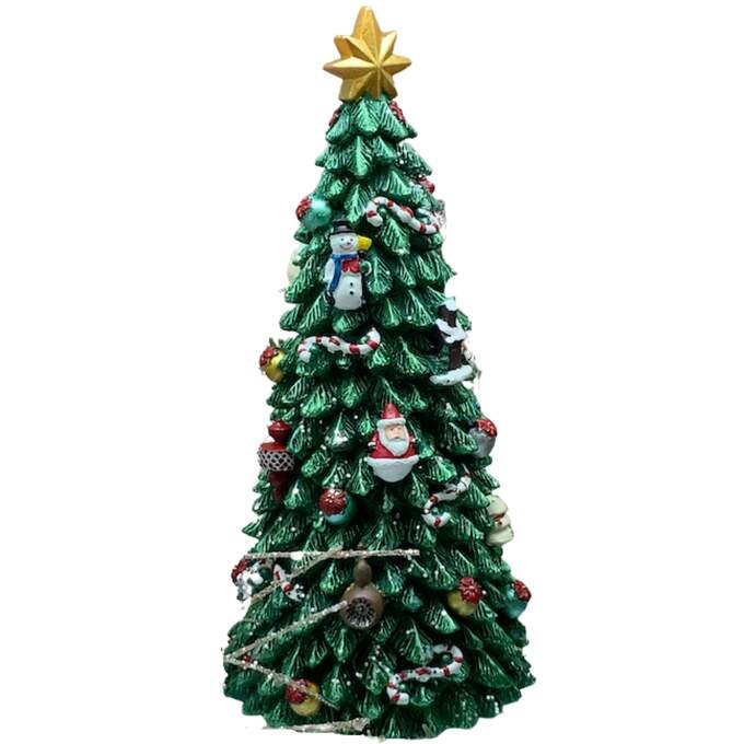 Spieluhr Weihnachtsbaum grün