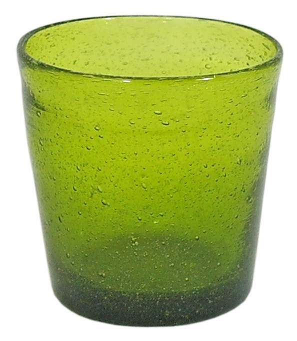 Bubble-Glas apfelgrün