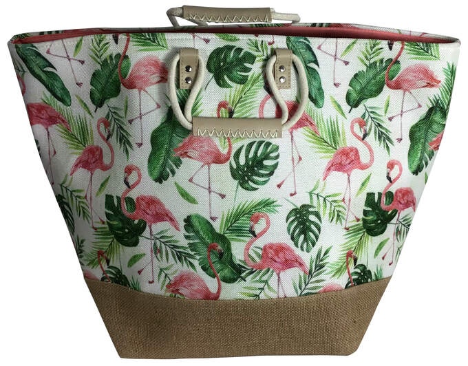 Tasche Flamingo bunt