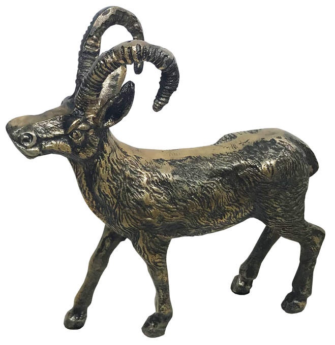 Steinbock gold antik