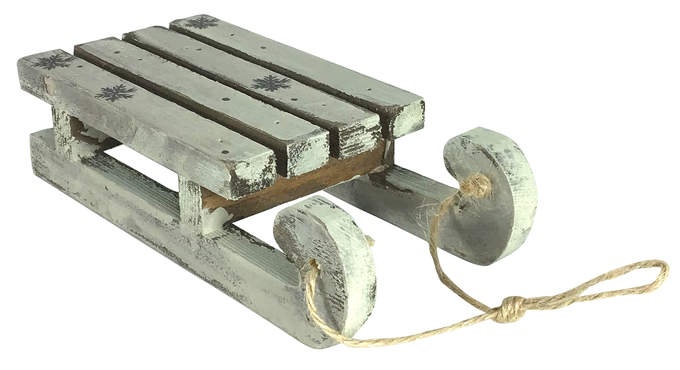 Schlitten häng. creme