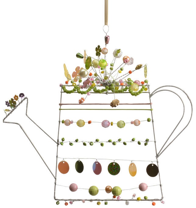 Perlen Gießkanne pastell