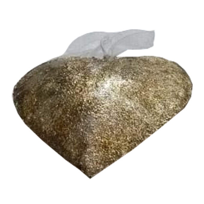 Herz häng. burnt gold