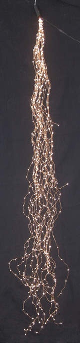 LED in- out. Kette kupfer K. - warm 700L 22St*30L 290cm