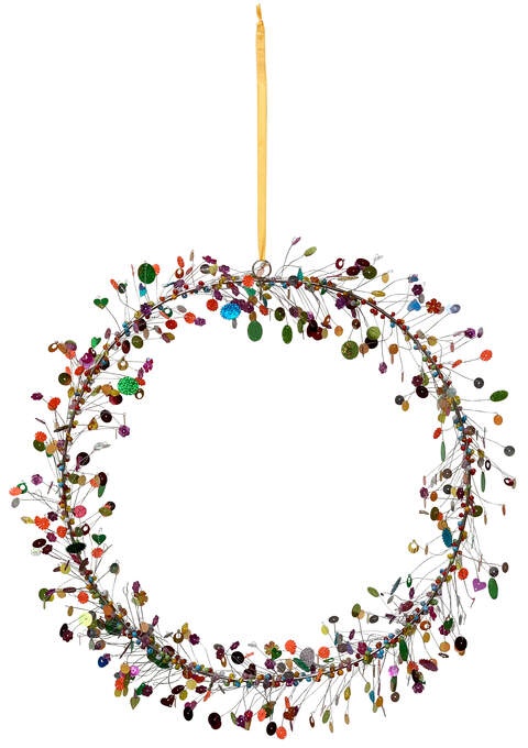 Pailletten Kreis bunt