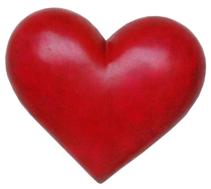 Herz rot