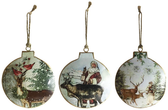 Kreis Weihnacht  häng. 3fach sort.