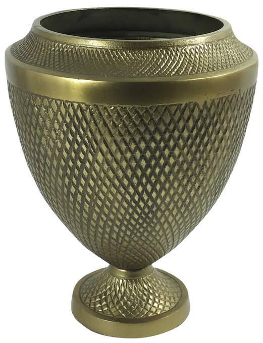 Pokal Alu gold antik