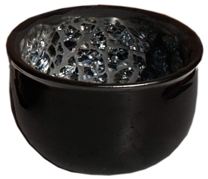 Windl. a. schwarz i. silber antik