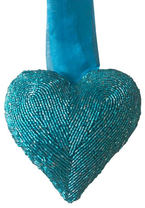 fancy&fashion Herzen türkis