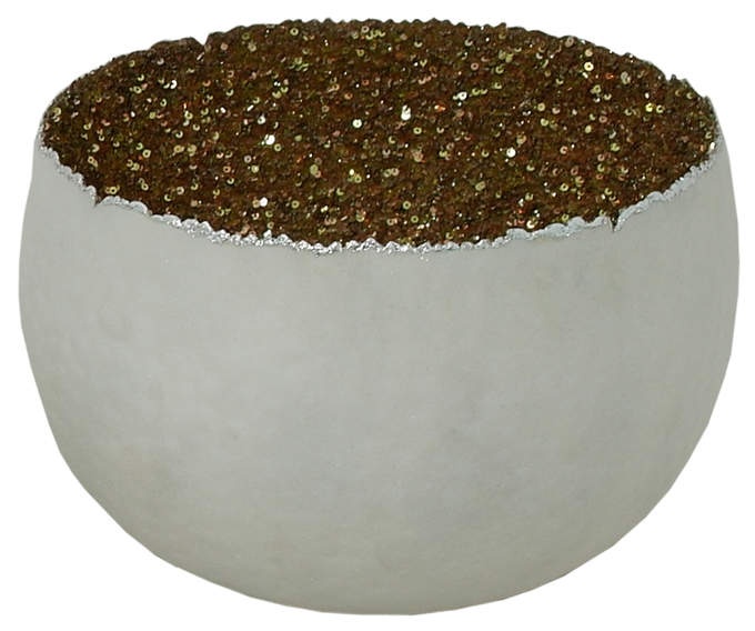 Windl. a. samt  weiß i.gold