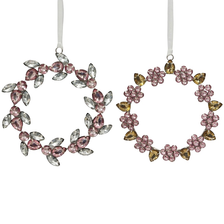 Kristall Kreis 2fach.sort.pastell