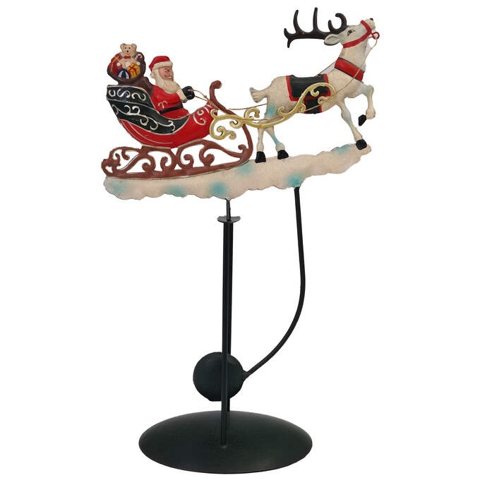 Wippe Nikolaus Rentier