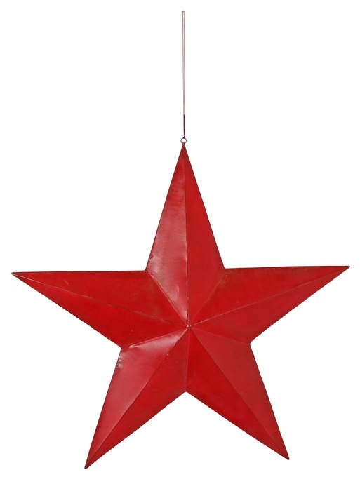 Stern hängend rot