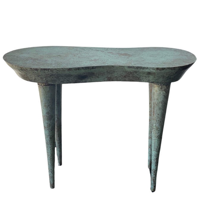 Tisch oval irish green