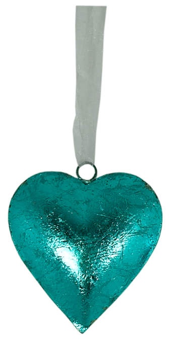 Herz häng. türkis