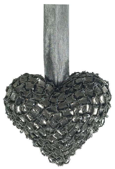 fancy&fashion Herz grau