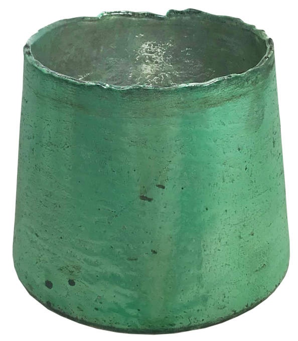 Glas antik light green