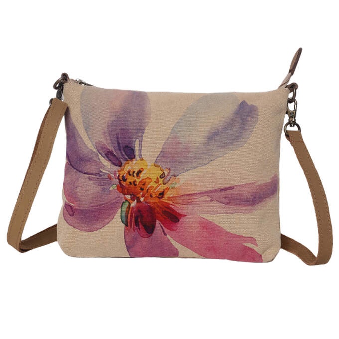 Tasche Blüte violett