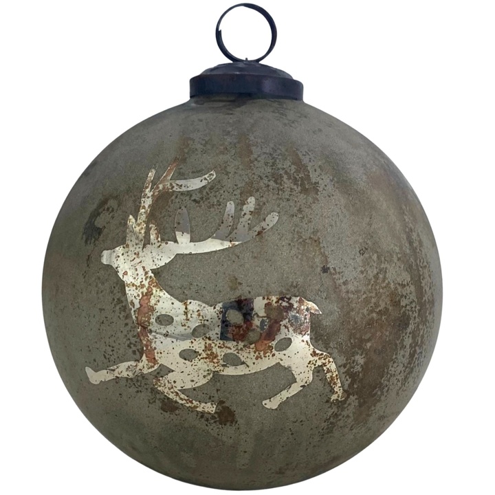 Kugel häng. Rentier grau