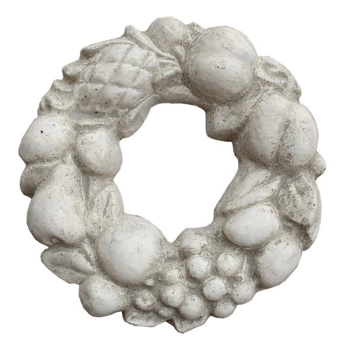 Fruchtkranz Beton creme