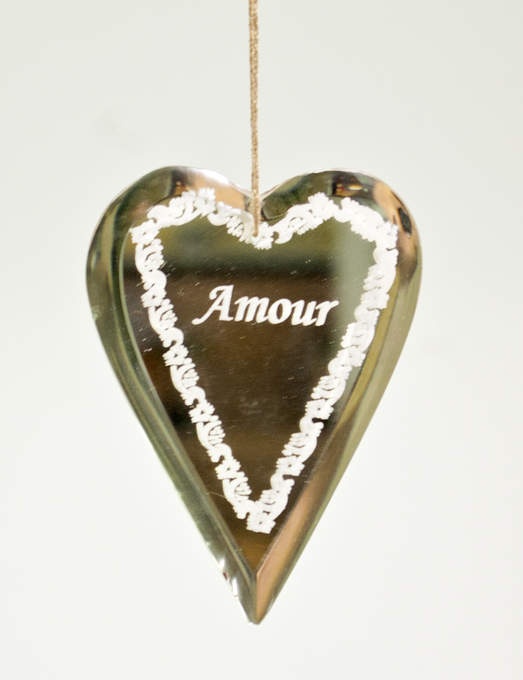 Herzspiegel Amour silber