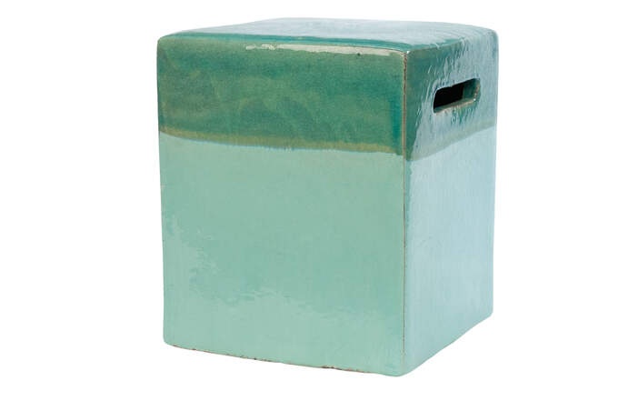 Hocker türkis/ blau