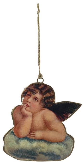 Engel a. Wolke häng.