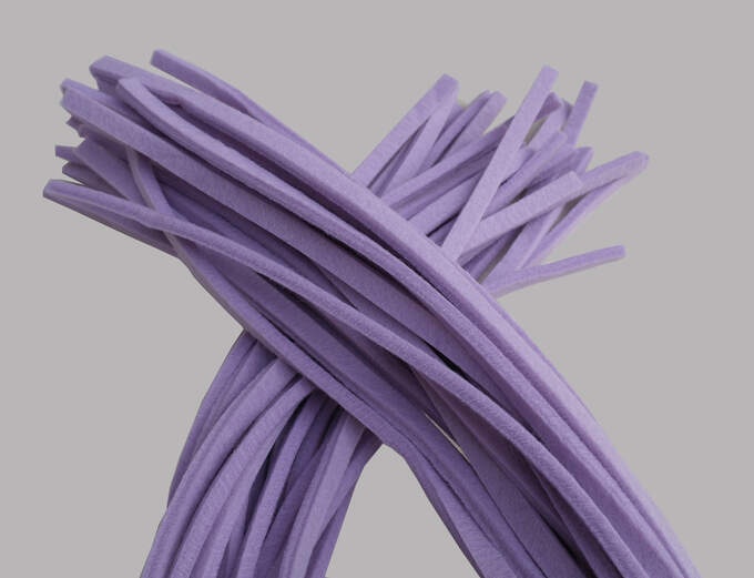 Filz-Strang Box(24St.) flieder