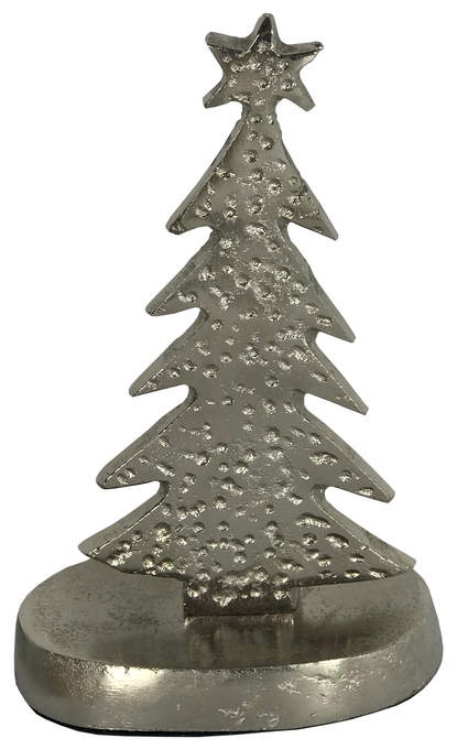 Tanne mit Stern Alu roh vern.