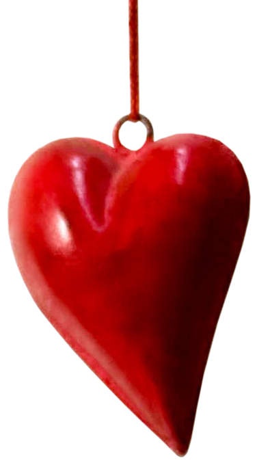 Herzträne häng. rot