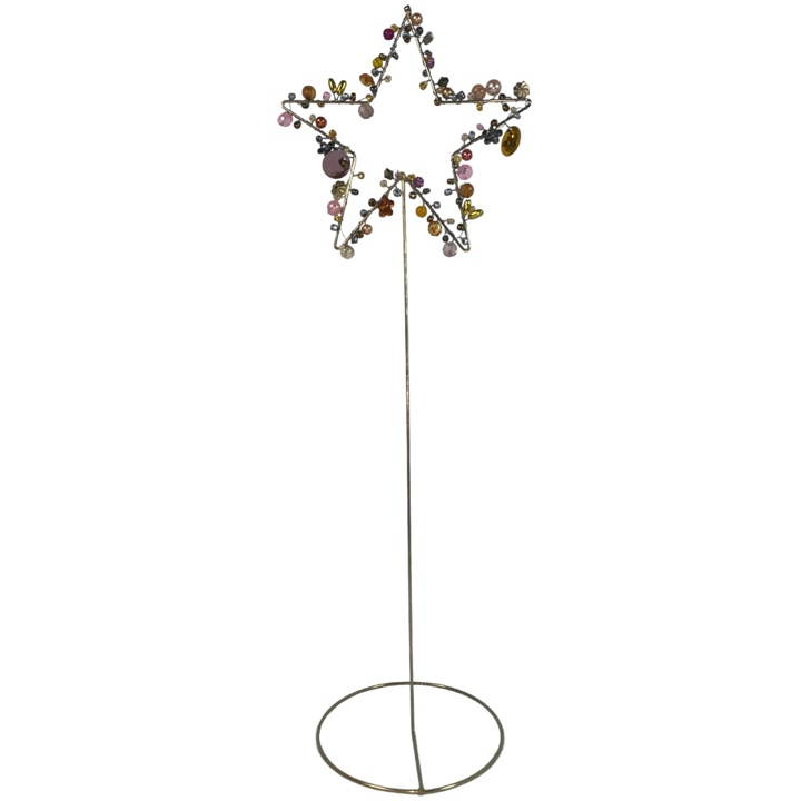 Perlen Stern a. Fuß bernstein