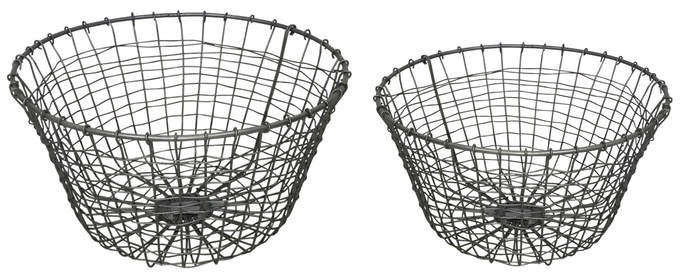 Drahtkorb zink 25+30cm