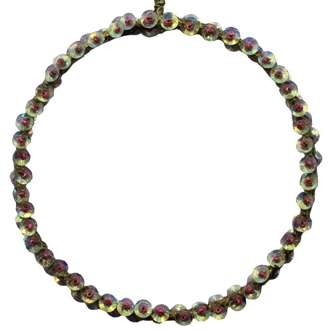 Pailletten Kreis Pastelltöne