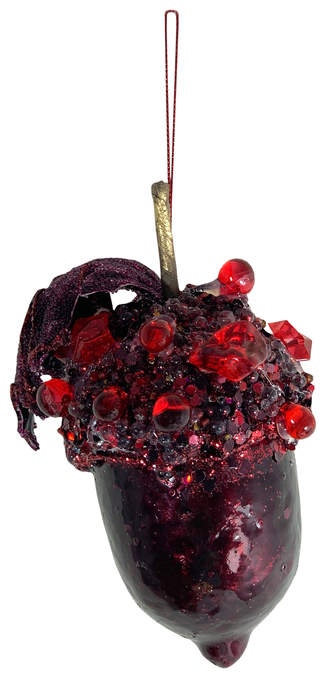 Eichel häng. m. Blatt rot