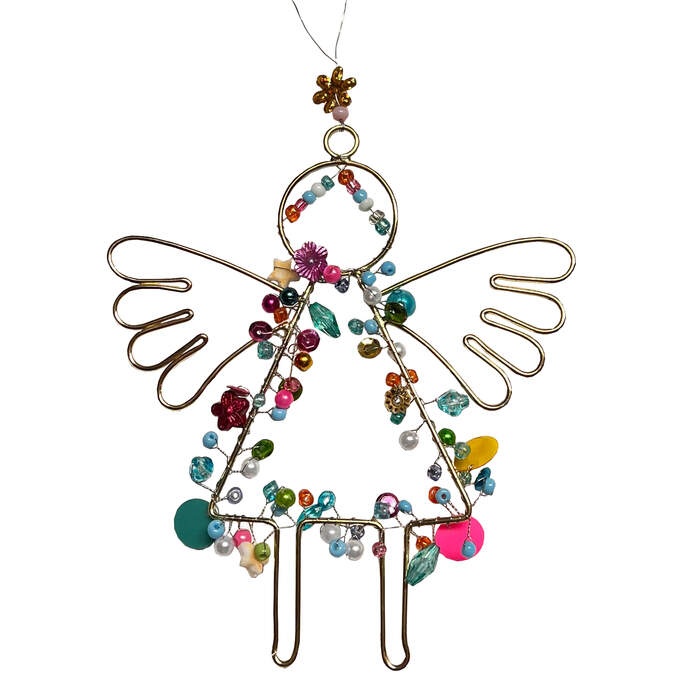 Perlen Engel Pastell